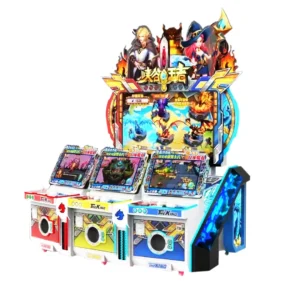 Kuliku Canyon King arcade game featuring ticket and card rewards, size 89.4" × 59.1" × 99.2"