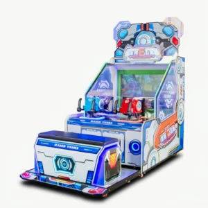 Kuliku Crazy Ball Shooter 3 arcade game with transparent anti-jam ball delivery system and low maintenance design