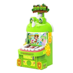 Kuliku Dino Dentist Adventure kids ride with dinosaur theme, size 37.2" × 29.1" × 78.5"