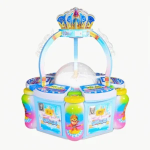 Kuliku Journey to the West Kingdom arcade game with ticket redemption, size 67 inches by 67 inches by 74 inches