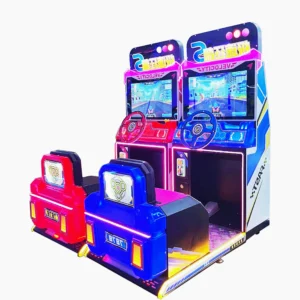 Kuliku Speed Rush S arcade driving game with realistic car simulation, size 25.6" × 43.3" × 55.1"