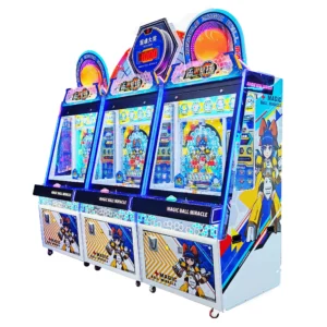 Kuliku Wandering Planet push ball arcade game with big prize rewards