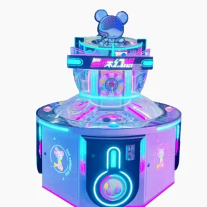 Kuliku Galactic Fantasy Prize Vending Machine | All-Metal Cabinet with Vibrant Lights and Multiple Prize Compartments