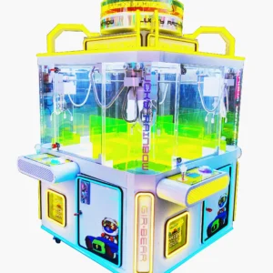 2025 4-Player Island Claw Machine – Luxury Quad Nakajima Crane Arcade with LED & Custom Options