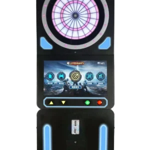 Kuliku Deluxe Single Dart Machine, full machine output, 655×405×2450 mm