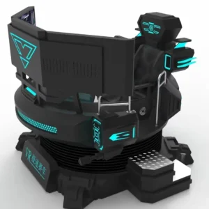 Kuliku 3-axis 3-screen VR racing simulator motion platform virtual reality racing car machine for VR arcade and entertainment center