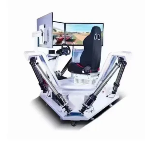 Kuliku 6-axis racing car VR simulator with motion platform immersive virtual reality racing arcade machine for entertainment centers