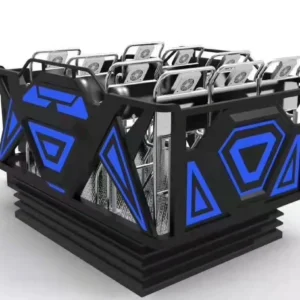 Kuliku 9-seat Earthquake Simulator VR ride with immersive motion seating for group virtual reality experiences in arcades, malls, and FECs