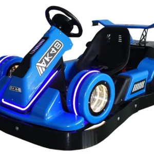 Kuliku AK48 Drift Go Kart – 48V electric ride-on for kids and adults with LED lights, safety belt, remote control, and realistic drift experience