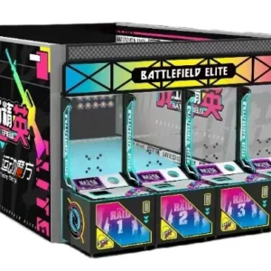 Kuliku Battlefield Elite (New Model), interactive digital sports game with 2 lanes