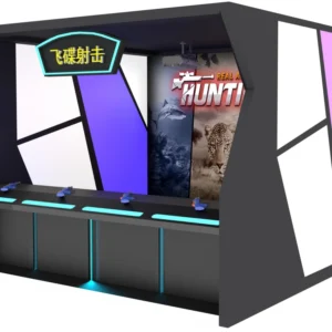 Kuliku Clay Pigeon Shooting interactive digital game, frame not included, designed for children and family entertainment centers