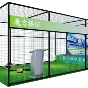 Kuliku Cube Baseball interactive digital game, frame not included, designed for children and family entertainment centers with large-scale indoor gameplay