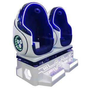 Kuliku Double Egg Chair VR Arcade Machine dual player virtual reality simulator with GTX 1050 Ti graphics