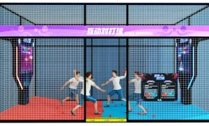 Kuliku Head-to-Head Ball Game, interactive digital game unit, full package output, frame not included, designed for children and family entertainment centers