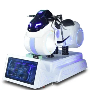 Kuliku New Motorcycle VR Simulator with realistic riding experience and immersive virtual reality motion for arcades, malls, and entertainment centers