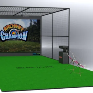 Kuliku simulated archery Korean original version, interactive digital archery simulator for indoor entertainment centers, complete equipment set without frame