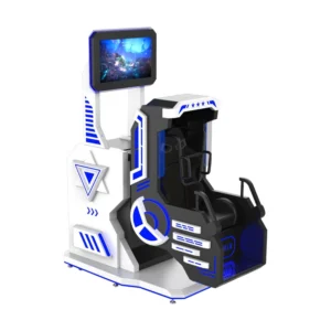 Kuliku Single 360 VR simulator one player 360 degree rotating virtual reality motion ride for VR arcade and indoor amusement center