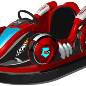 Kuliku Small Bean RS 2025 NEW – Electric ride-on for 1 adult or 2 kids with quick-change lead-acid battery, smart safety belt, LED lights, sound effects, and remote control