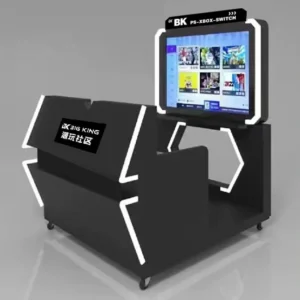 Kuliku PS Game Console with 1 console, 1 monitor, and 2 controllers, 1200×1200×1600 mm