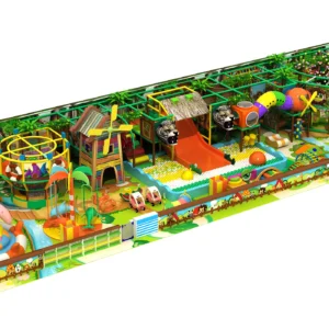 Commercial SpongeBob-themed indoor soft play with Patrick Star, slides, ball pit for FECs, malls & activity centers
